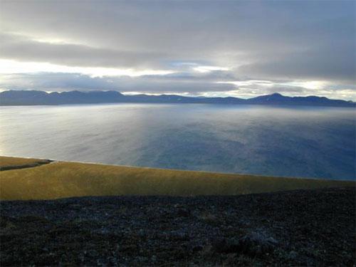 Озеро «нетающего льда» поведает о будущем планеты