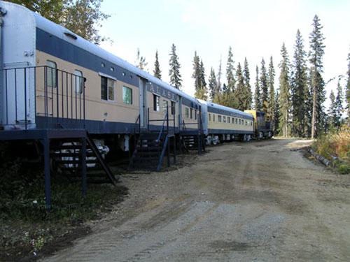 Шикарный поезд-отель колесит по Аляске