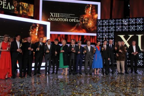 В Москве вручили премию «Золотой Орел»