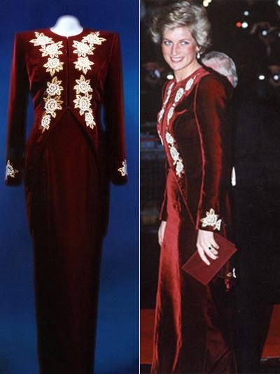 Платья Леди Ди уйдут с молотка