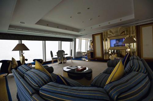 Самая роскошная гостиница в мире: вид изнутри