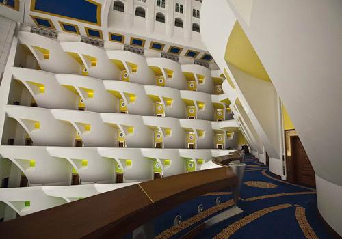 Самая роскошная гостиница в мире: вид изнутри