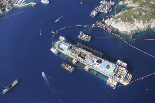 Последнее путешествие лайнера  Costa Concordia