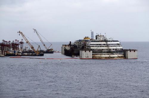 Последнее путешествие лайнера  Costa Concordia