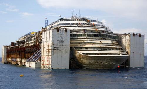 Последнее путешествие лайнера  Costa Concordia