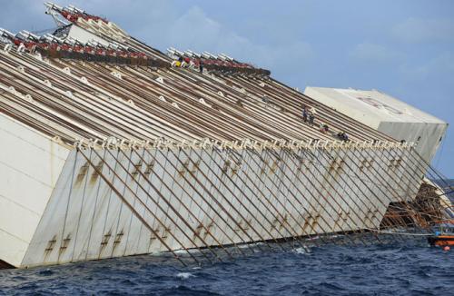 Последнее путешествие лайнера  Costa Concordia