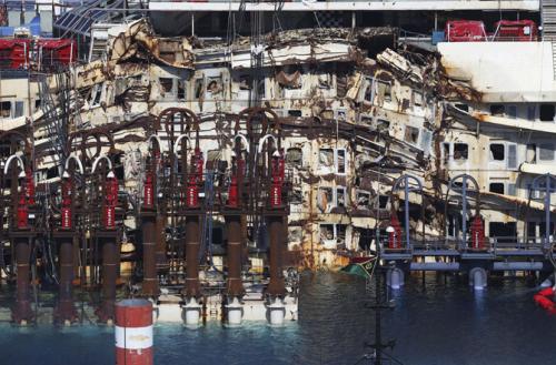 Последнее путешествие лайнера  Costa Concordia