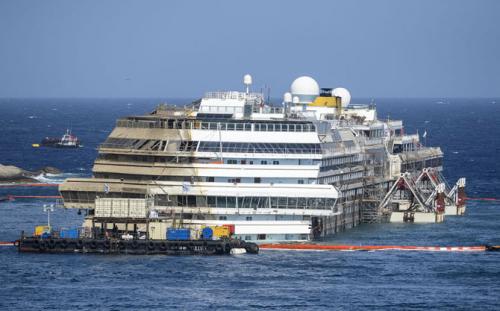 Последнее путешествие лайнера  Costa Concordia