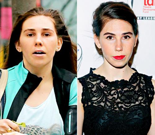 Знаменитости без макияжа и после. Часть 2