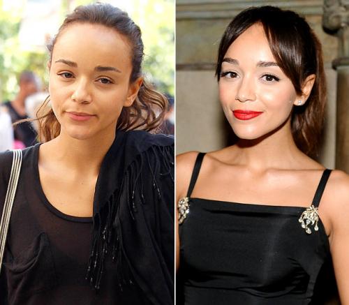 Знаменитости без макияжа и после. Часть 2