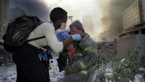 9/11: редкие фото атак на Всемирный торговый центр и Пентагон