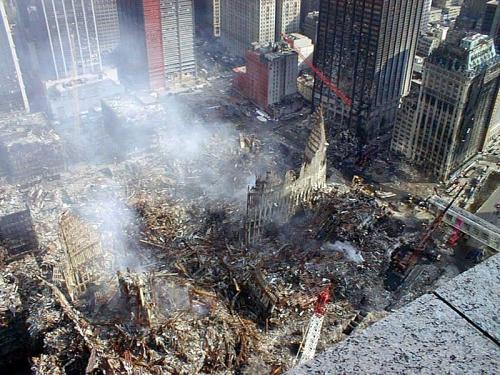 9/11: редкие фото атак на Всемирный торговый центр и Пентагон