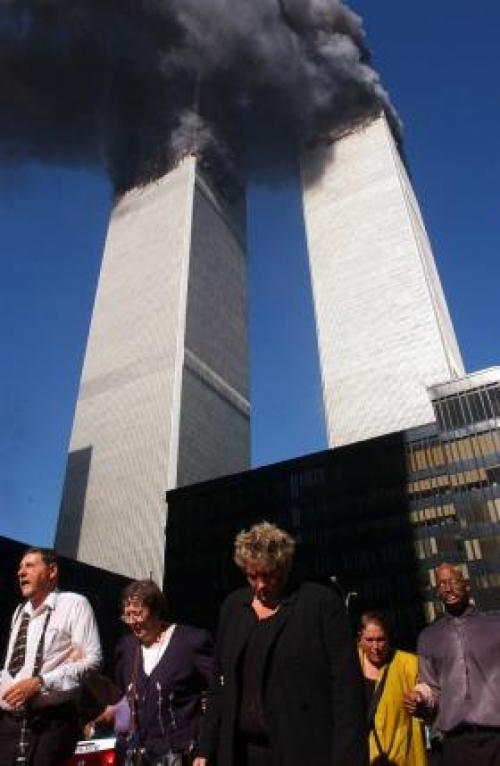 9/11: редкие фото атак на Всемирный торговый центр и Пентагон