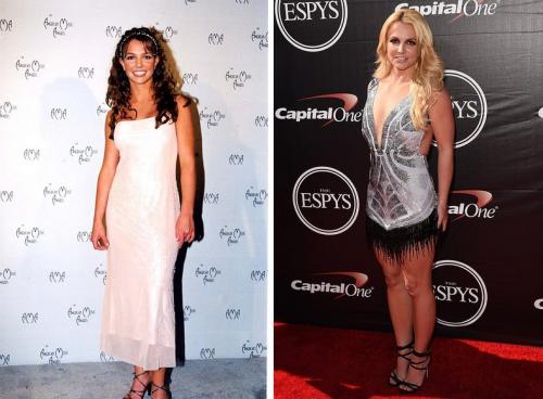 Звезды в первый раз на красной ковровой дорожке и сейчас