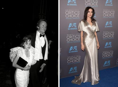 Звезды в первый раз на красной ковровой дорожке и сейчас