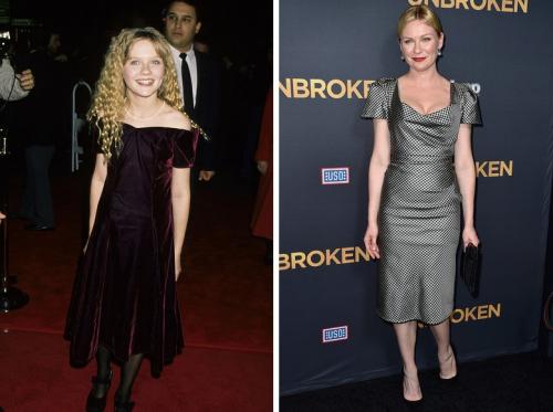 Звезды в первый раз на красной ковровой дорожке и сейчас