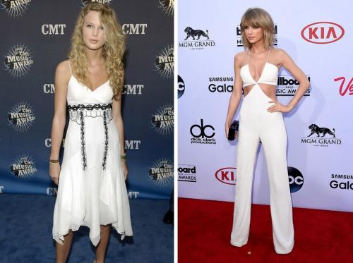 Звезды в первый раз на красной ковровой дорожке и сейчас