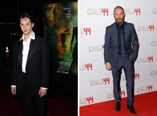 Звезды в первый раз на красной ковровой дорожке и сейчас