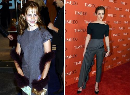 Звезды в первый раз на красной ковровой дорожке и сейчас