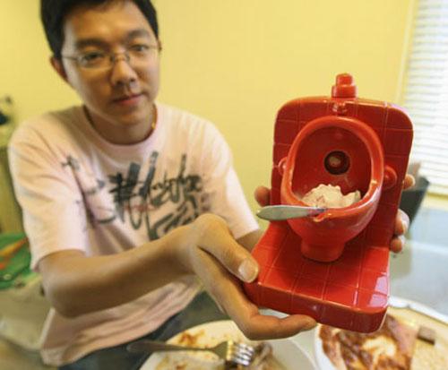 В Китае открылся современный туалет-ресторан