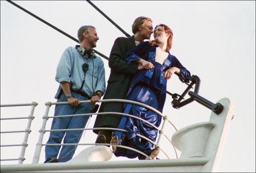 Как снимали «Титаник»: редкие фото со съёмок