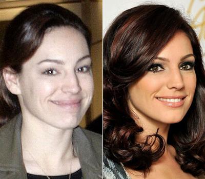 Звезды Голливуда с макияжем и без. Часть 2