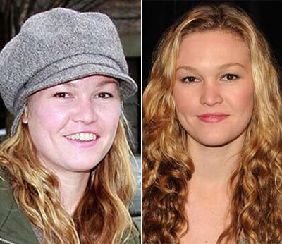 Звезды Голливуда с макияжем и без. Часть 2