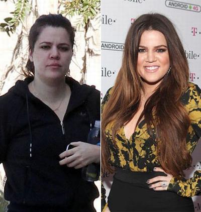 Звезды Голливуда с макияжем и без. Часть 2