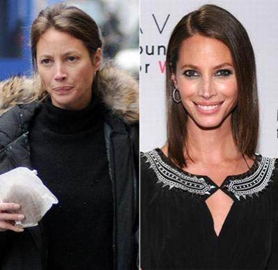 Звезды Голливуда с макияжем и без. Часть 2