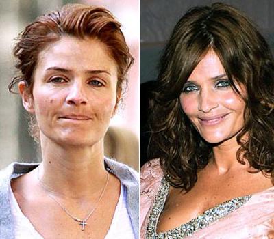 Звезды Голливуда с макияжем и без. Часть 2