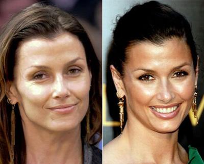 Звезды Голливуда с макияжем и без. Часть 2