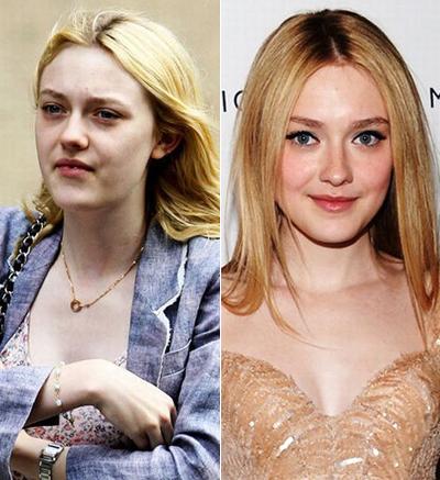 Звезды Голливуда с макияжем и без. Часть 2