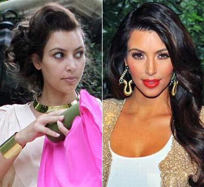 Звезды Голливуда с макияжем и без. Часть 2