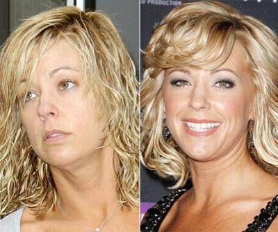 Звезды Голливуда с макияжем и без. Часть 2