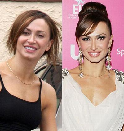 Звезды Голливуда с макияжем и без. Часть 2