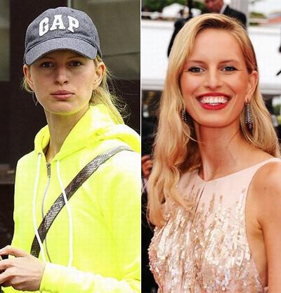 Звезды Голливуда с макияжем и без. Часть 2