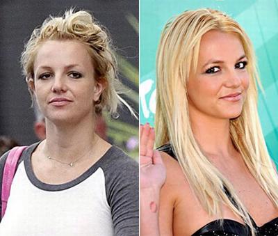 Звезды Голливуда с макияжем и без. Часть 2