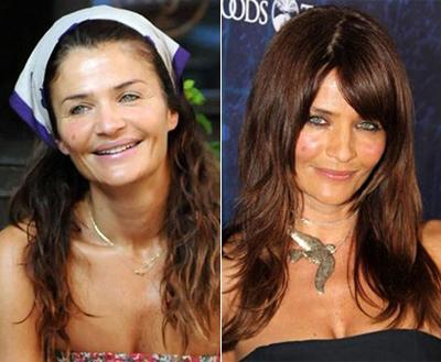 Звезды Голливуда с макияжем и без. Часть 2