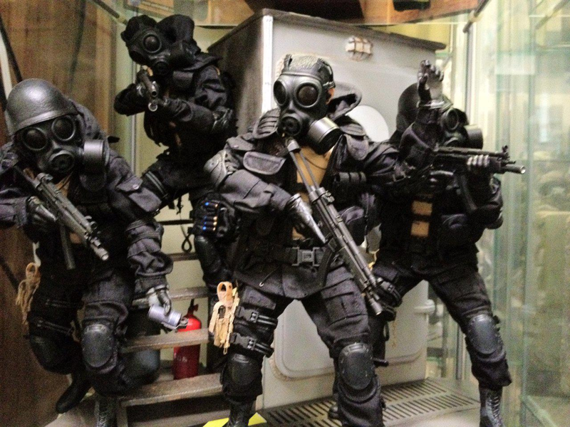 Современные солдаты, которые выглядят, как пришельцы из будущего