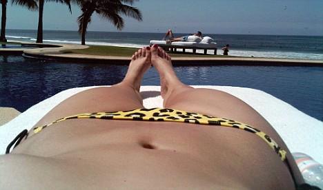 Ким Кардашьян сожгла лицо