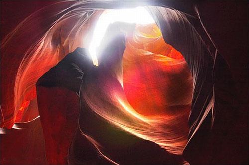 В каньоне Антилопы окаменело пламя