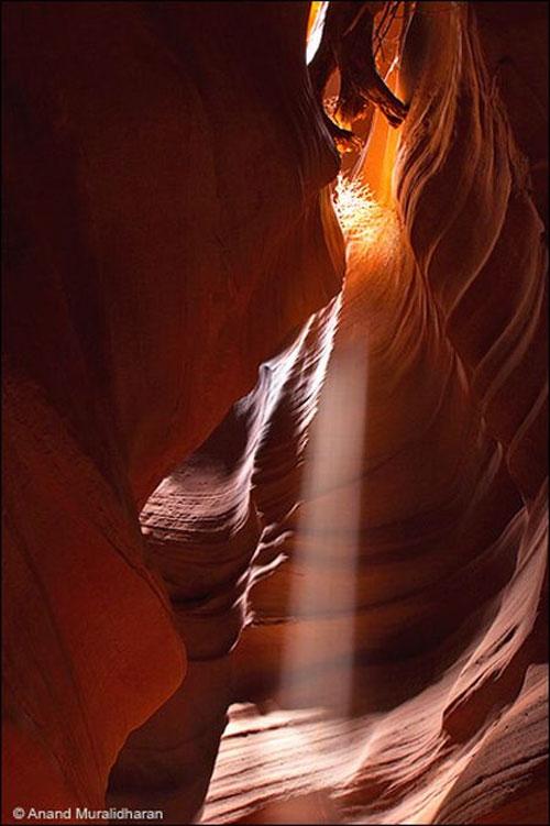 В каньоне Антилопы окаменело пламя