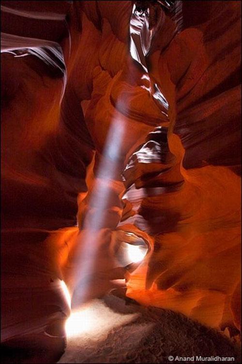 В каньоне Антилопы окаменело пламя