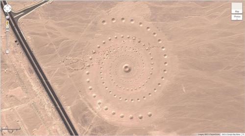 Удивительные находки, сделанные с помощью Google Earth