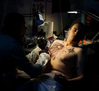 В Берлине прошел международный фестиваль татуировки