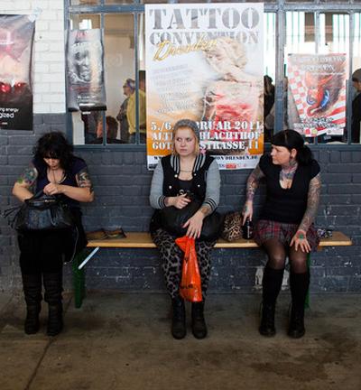 В Берлине прошел международный фестиваль татуировки