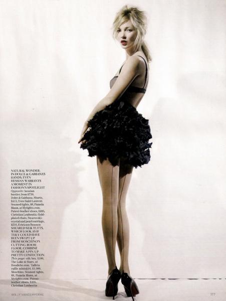 Кейт Мосс  показала основные инстинкты