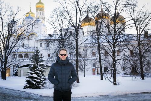 Гостя из Голливуда не испугали российские холода