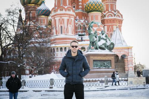 Гостя из Голливуда не испугали российские холода