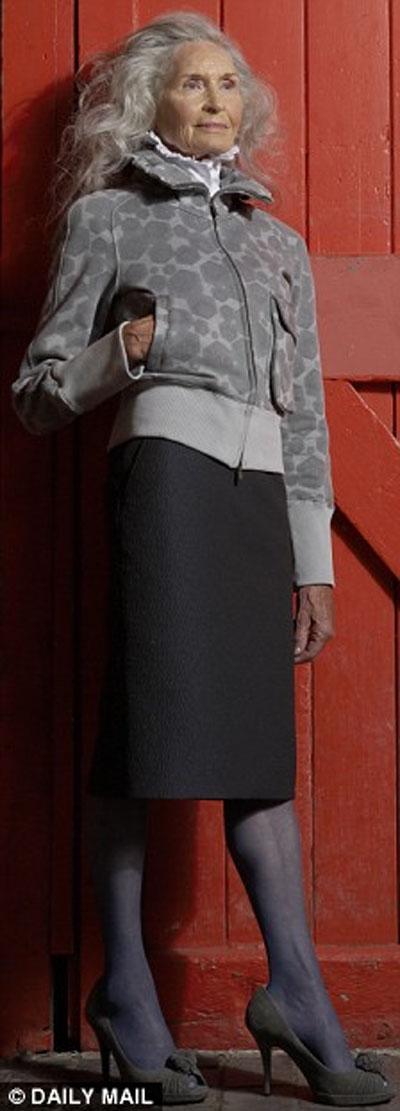 80-летняя супермодель покоряет мир моды